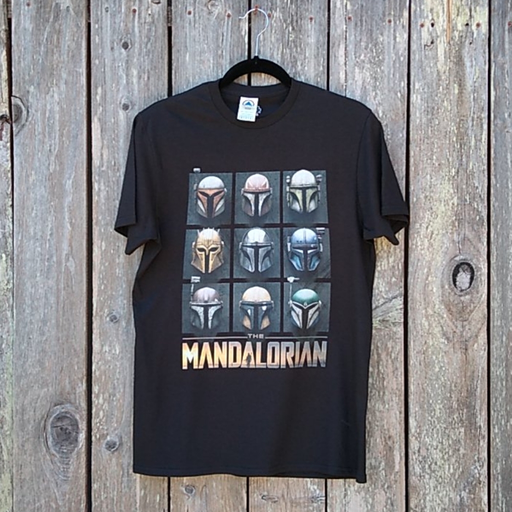 Star Wars T-Shirt Mandalorian size M - Picture 2 of 12